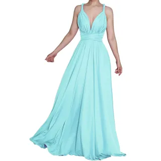 Vestido Multiformas Infinity Longo de Festa - Modelo 238 - Terracota