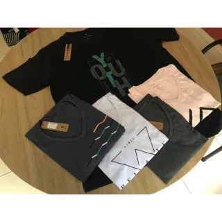 Preço Barato Kit 5 Camisas LD Com Leve Defeitos (P ao GG) - GG
