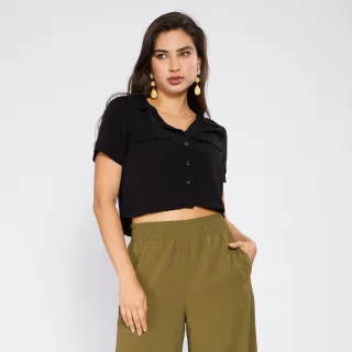 Blusa Manga Curta - SL003 - Verde