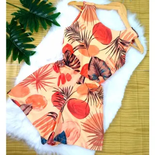 Macaquinho Estampado Verão Tamanho Único - 4