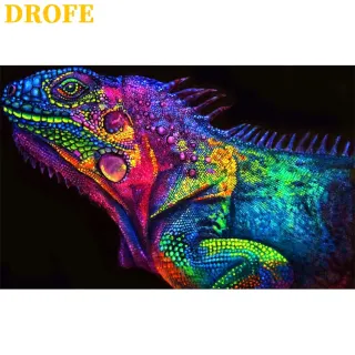 Pintura A Cores Por Números - Drofe (40X50 Cm) - 1464