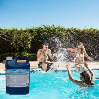 Limpeza de Piscinas: Água Oxigenada 200 Vol. 50% - 5lts - Único