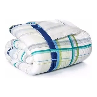 Promoção - Edredom Casal Estampado Dupla Face Lindo Padrão - 5 peças - Floral