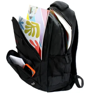 Mochila Moderna Impermeável Feminina e Masculina Escolar - MA2717-L_CINZA