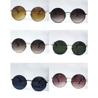 Retro Masculino Feminino Óculos Hexagonal - C1