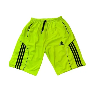 Oferta! Kit com 03 Bermudas Masculinas em Tecido Leve, Bolso e Cordão - Variadas