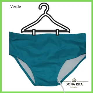 Homem Sunga Slim de praia ADULTO masculina - Amarelo GG -40