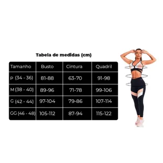 Roupa Fitness Legging Academia, Cós Alto com Bolso e Detalhe em Telinha - Marsala