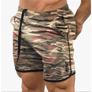 Shorts de Corrida Masculino Ginásio Respirável - Raryel - Azul