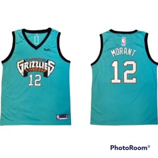 Regatas NBA Basqueteira Ball - P, M, G ao GG - Memphis Grizzlies Azul bebê