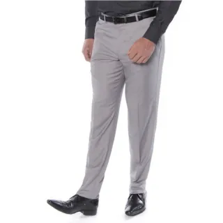 Calça Claro Oxford Social Slim Cinza - Cinza Claro