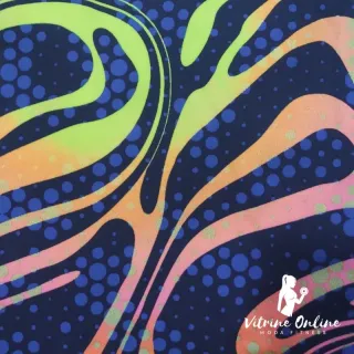 Moda Feminina Fitness: Conjunto Top + Calça Legging Plus Size Cós Alto - Estampa 06