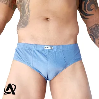 Cuecas Slip Comum Embutido Simples - Kit com 6 unidades - G