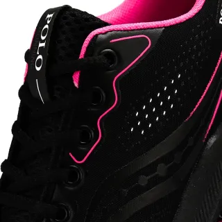 Lançamento Confortável Tênis Feminino Caminhada Leve - 409-PRETO-PINK