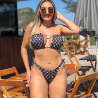 Biquíni Concha Quadrado Tomara Q'Caia Cortininha Blogueiras