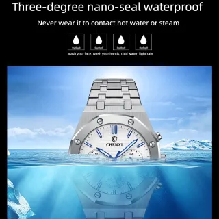 Relógio Masculino de Luxo CHENXI 2022, à Prova D