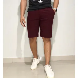 Masculino Bermuda Sarja Jeans - Cinza