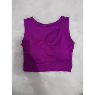 Super lançamento Cropeed Bebeca com Detalhe Transversal e Bojo - Verde