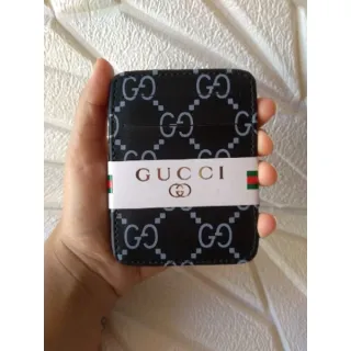 Várias marcas e modelos de Carteira Masculina Mágica unissex - versace branca\roxo