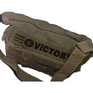 Lona Bolsa Carteiro - Desconto Online - Marrom