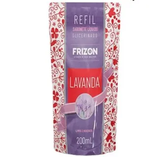 REFIL Sabonete Líquido Glicerinado - FRIZON 200ml - ALGAS MARINHAS 200ml