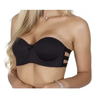 Soutien Conforto Bojo Reforçado Tomara Que Caia Sotian 3 Tiras - Bege