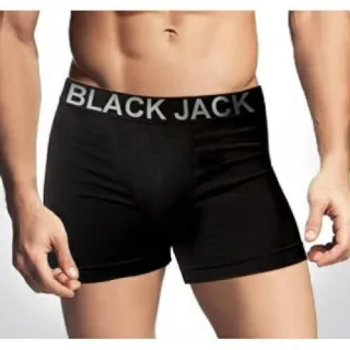 Kit Black Jack Boxer Microfiber Men