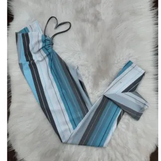 Legging com cordinha P e M - Estampas Variadas - Rosa neon símbolo