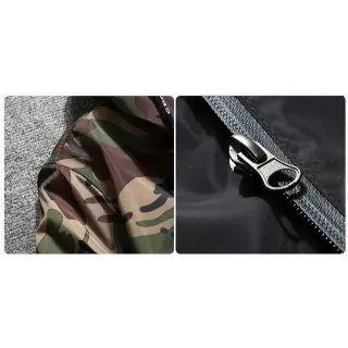 Jaquetas Impermeáveis Masculinas Camuflagem Primavera/Outono - Raryel - Vermelho