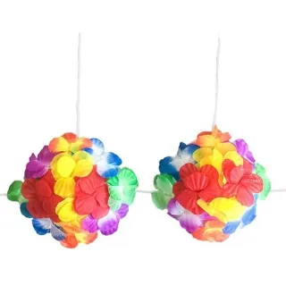 Fantasia Carnaval Top Havaiano - Único