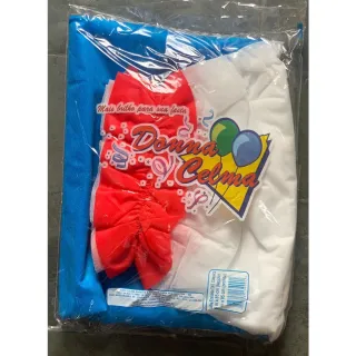 Toalha de TNT com babado para decoração de festa de aniversário - Verde Limao/Marrom