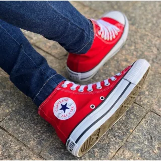 Converse Botinha All Star - Tênis Feminino e Masculino - Amarelo