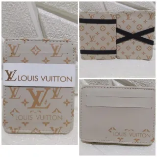 Várias marcas e modelos de Carteira Masculina Mágica unissex - versace branca\roxo