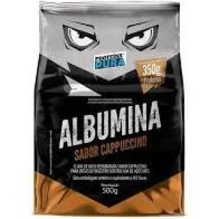 Proteina Pura - Albumina 500g Pasteurizada e Desidratada de Clara de Ovo - Abacaxi com Hortelã