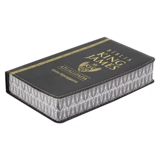 Bíblia Luxo Preta | King James | Letra Hipergigante | BKJ - Único