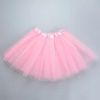 Saia Bailarina Tule Tutu para Festa Fantasia Carnaval - 40cm - Verde Claro