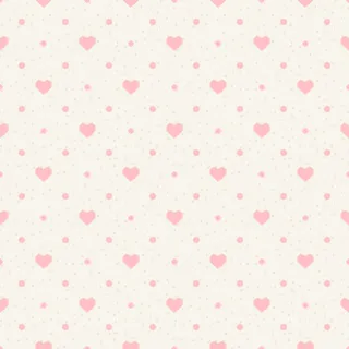 Adesivo Autocolante Coração Nude Bege Quarto Sala Papel de Parede Lavável 1m x 50cm - Único