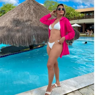 Camisa aberta verão chemise praia summer 2024 - Preto