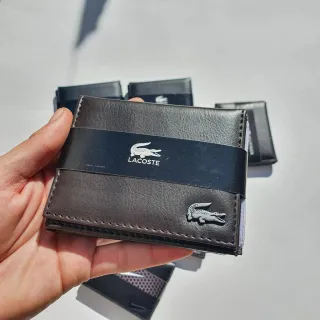 Carteira Masculina de Couro Modelo L com Porta Moedas em Zíper - TM PRETA