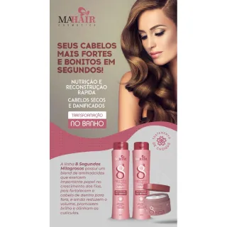 A Sua Escolha - Kit Capilar Shampoo + Condicionador + Mascara - Oleo Ricino