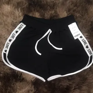 Moda Blogueira Short Feminino Verão Malha Ribana Canelada - Pink