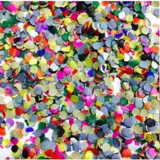 Pacote de Decoração para Festas Carnaval com Confetes - 100g - Único