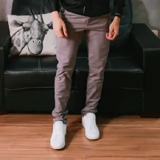 Bolso Embutido Calça Sarja Masculina Social Esporte Fino Brim - Verde Militar