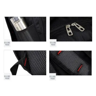 Trabalho Faculdade Escolar Reforçada Mochila Buzios - Preto