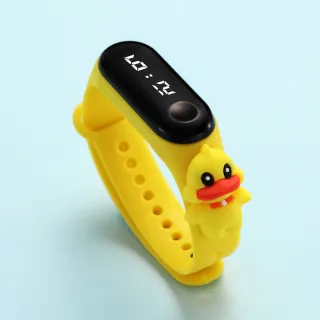 Relógio Eletrônico Infantil Resistente à Água com LED e Desenho - 17