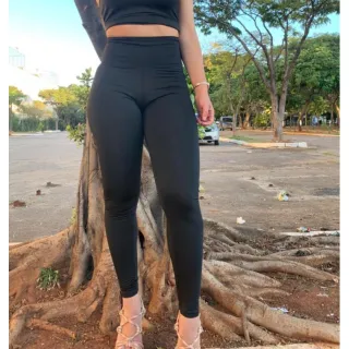 Calça Ciclista Suplex em Cores Preta, Cinza e Coloridas - Cós Alto - Bordô