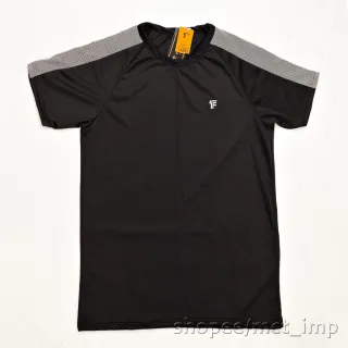 Blusa Leve Camiseta Masculina Fitness Treino Academia - Faixa Lateral Verde Militar