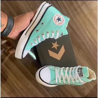 Super Oferta: Bota All Star Taylor Chuck Bordô Botinha - Branco Bota