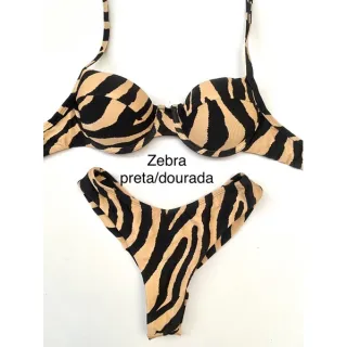 Meia Taça Biquini: Compre Online na Raryel - Meia Taça Can FD Tricolor PVR