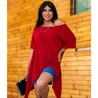 Manga Curta Blusa Feminina Vest Legging Charmosa Com Ponta